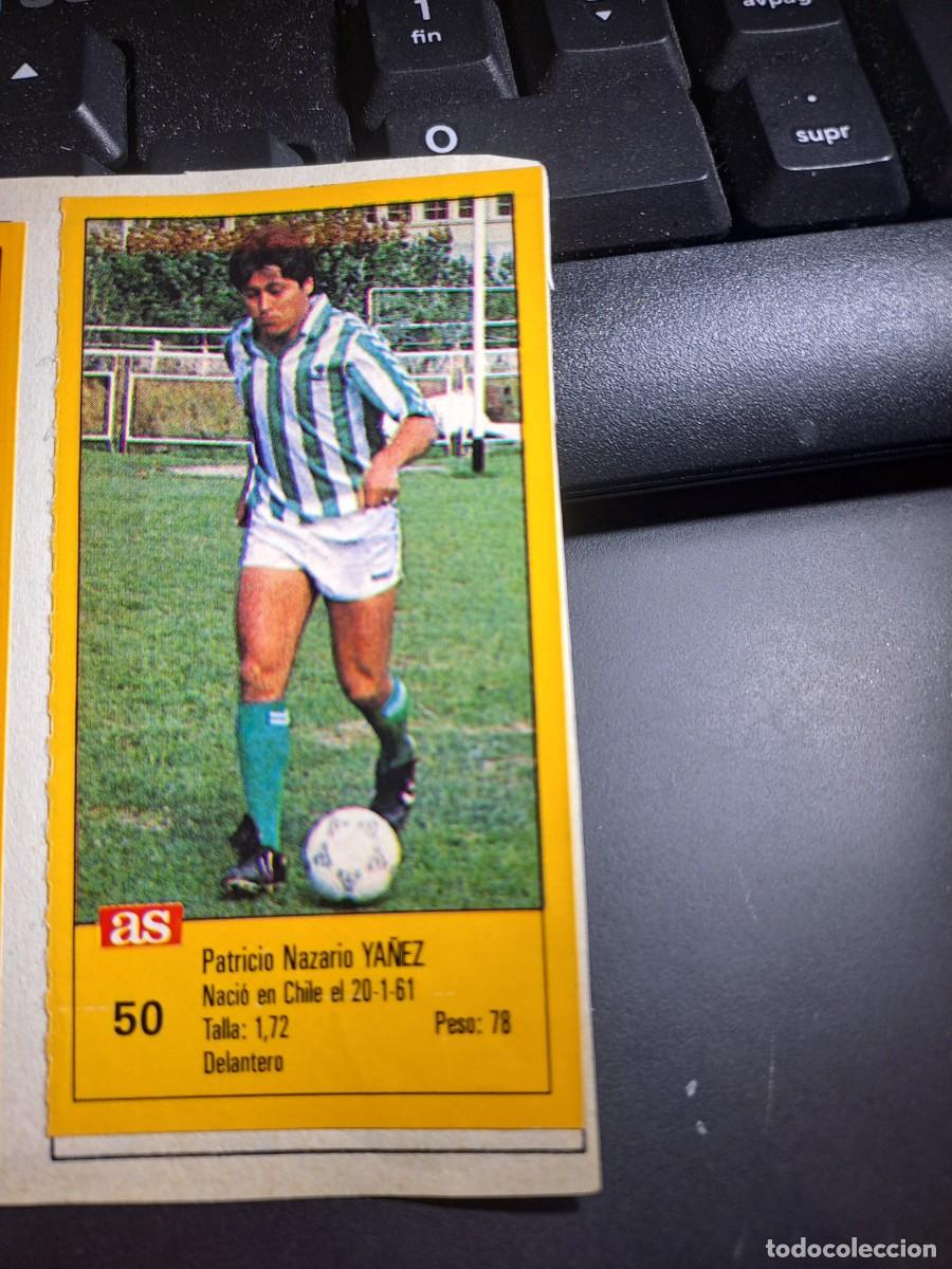 Sammeln alte Sammelbilder: CROMO YA&Ntilde;EZ 50 BETIS LIGA 1987 1988 87 88 DIARIO AS ASES RECORTADO