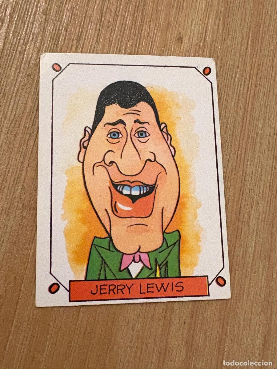 Collectable Antique Stickers: 18. CROMO SIN PEGAR CARICATURAS 22 N 20 JERRY LEWIS