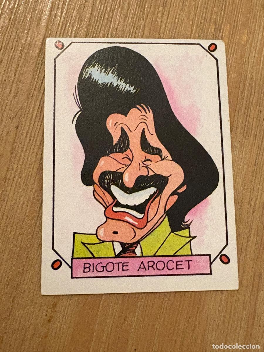 Sammeln alte Sammelbilder: 18. CROMO SIN PEGAR CARICATURAS 22 N 32 BIGOTE ARROCET