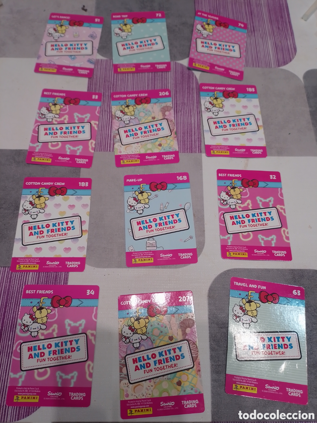 Coleccionismo cromos antiguos: hello kitty and friends - Foto 2