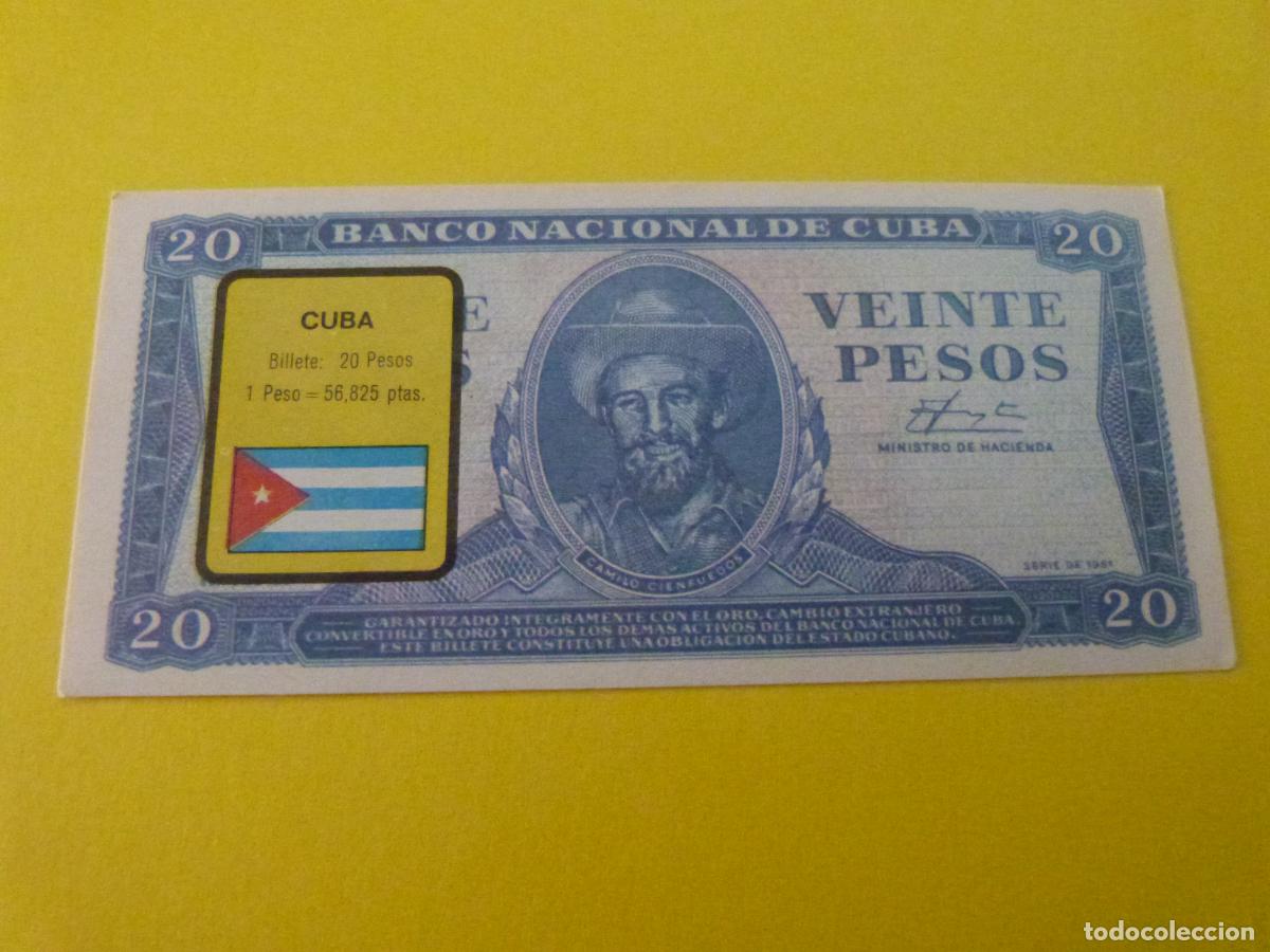 Collezionismo Figurine antiche: CROMO CUBA SIN PEGAR N&ordm; 57 A&Ntilde;O 1974 ALBUM BILLETES DEL MUNDO ESTE
