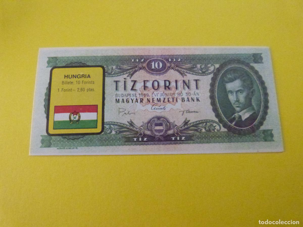 Sammeln alte Sammelbilder: CROMO HUNGRIA SIN PEGAR N&ordm; 105 A&Ntilde;O 1974 ALBUM BILLETES DEL MUNDO ESTE