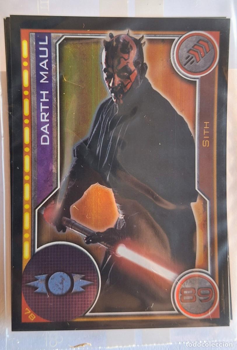 Colecionismo Cromos antigos: Cromo Star Wars Topps El Camino de los Jedi - Num. 78 Darth Maul