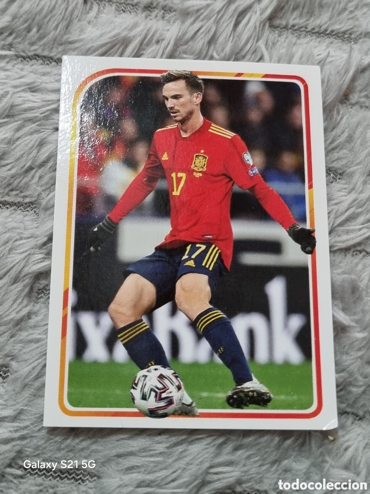 Sammeln alte Sammelbilder: 53 - FABIAN RUIZ. ESPA&Ntilde;A EL ALBUM DE LA SELECCI&Oacute;N CARREFOUR 2021