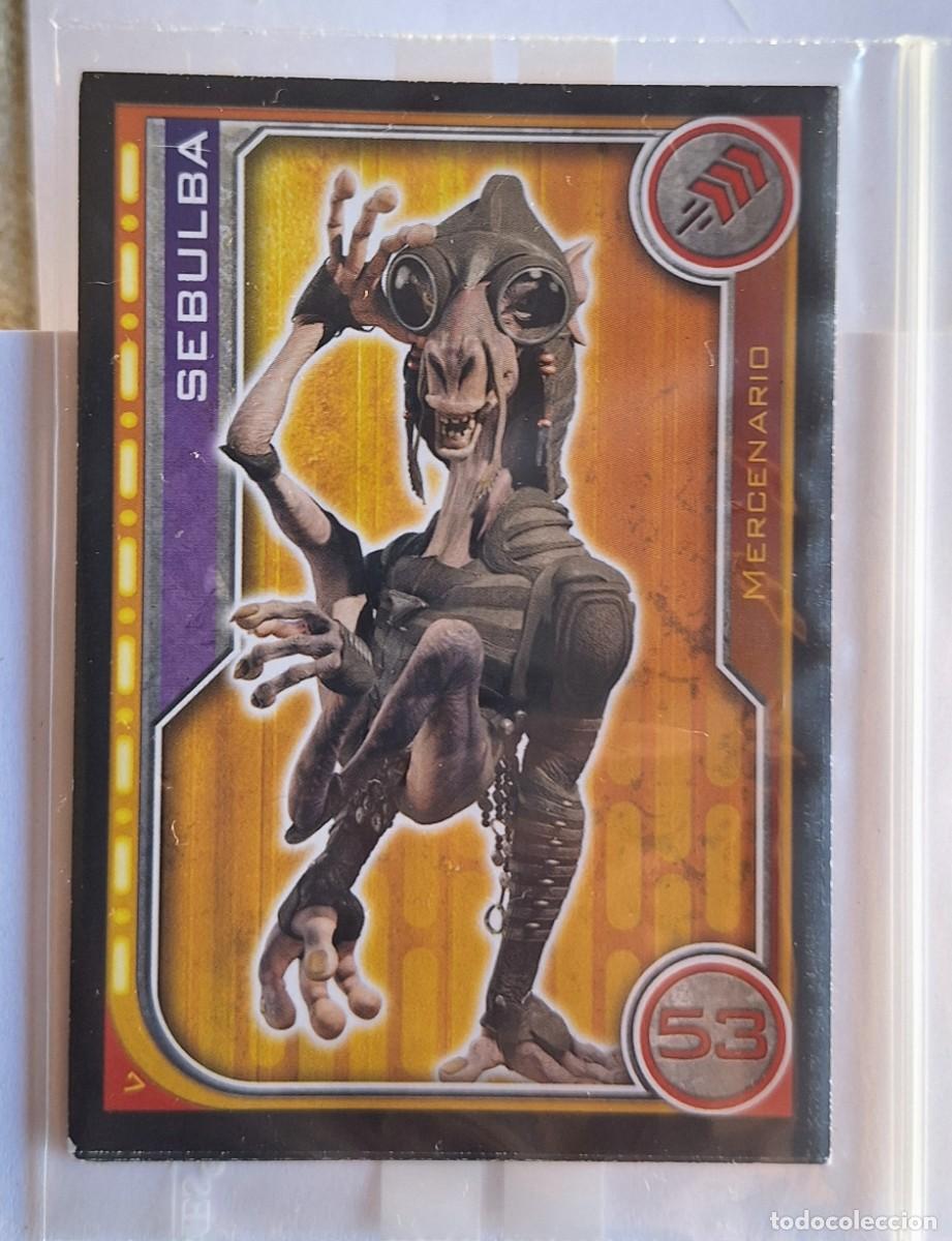 Collezionismo Figurine antiche: Cromo Star Wars Topps El Camino de los Jedi - Num. 7 Sebulba