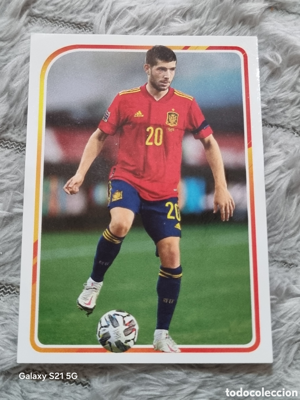 Colecionismo Cromos antigos: 76 - SERGI ROBERTO, ESPA&Ntilde;A EL ALBUM DE LA SELECCI&Oacute;N CARREFOUR 2021