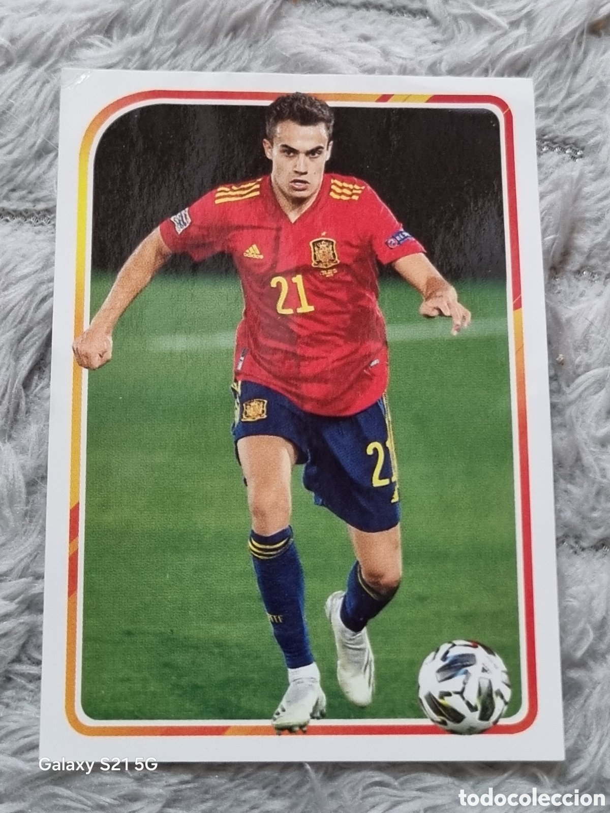 Collectionnisme Cartes &agrave; collectionner anciennes: 78 - REGUILON , ESPA&Ntilde;A EL ALBUM DE LA SELECCI&Oacute;N CARREFOUR 2021