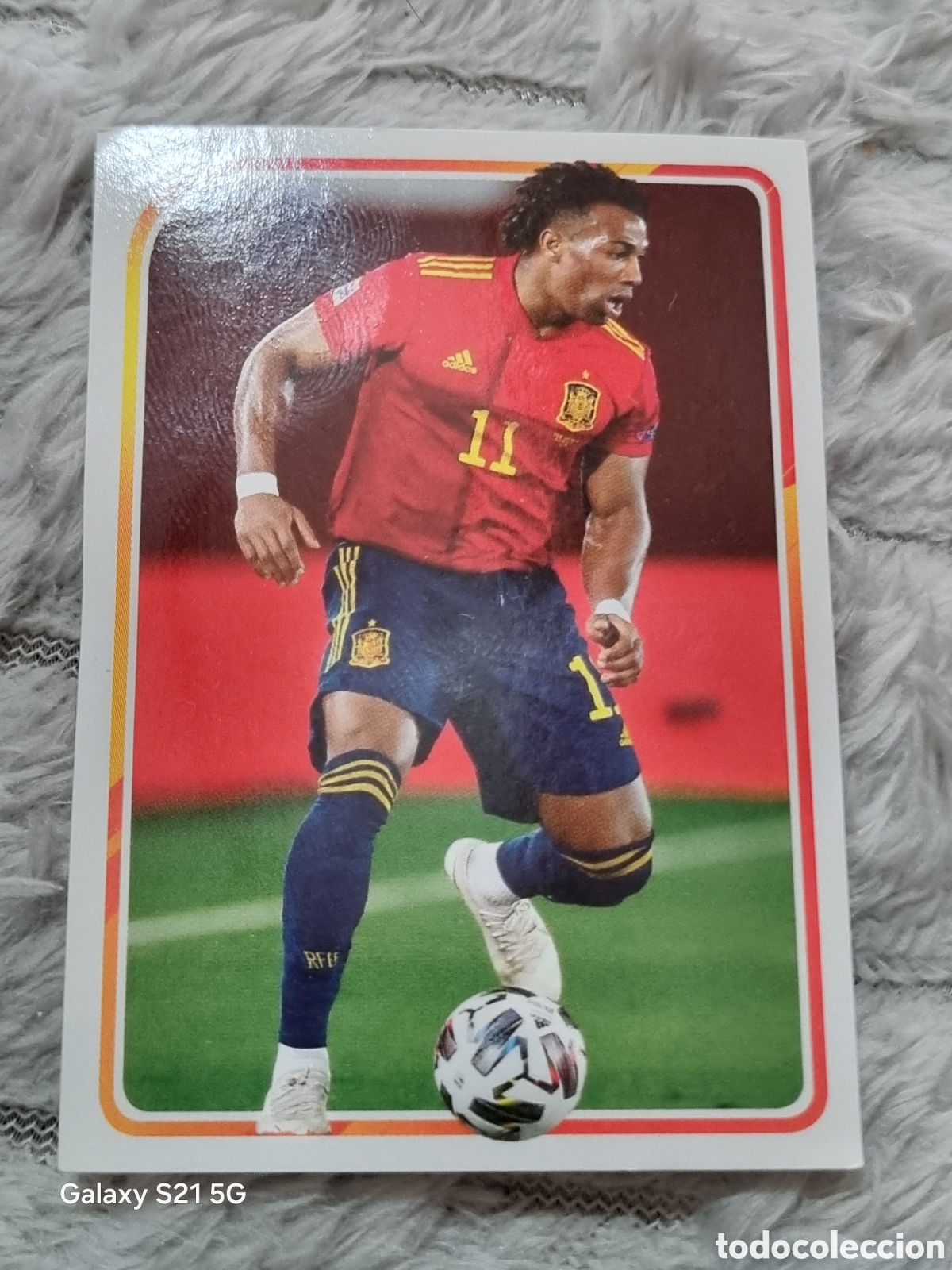 Collectionnisme Cartes &agrave; collectionner anciennes: 83 - ADAMA TRAORE , ESPA&Ntilde;A EL ALBUM DE LA SELECCI&Oacute;N CARREFOUR 2021