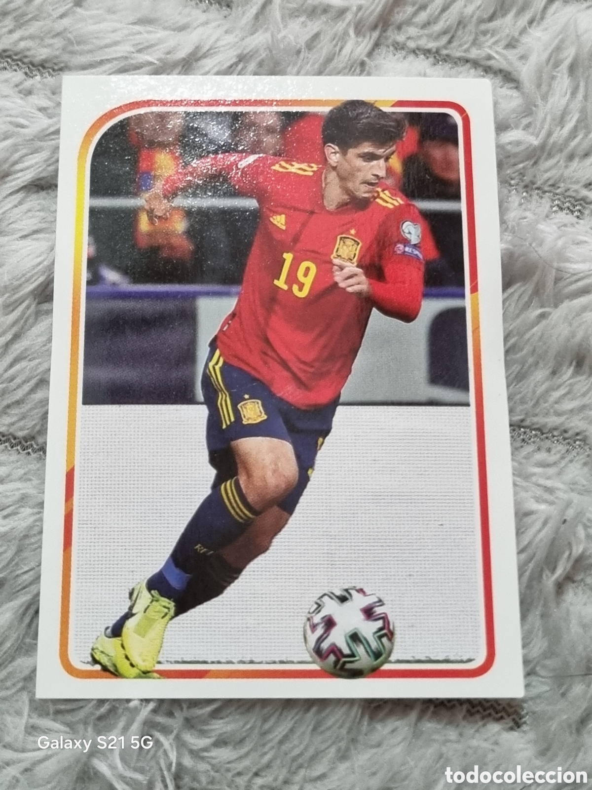 Collectionnisme Cartes &agrave; collectionner anciennes: 71 - GERARD MORENO , ESPA&Ntilde;A EL ALBUM DE LA SELECCI&Oacute;N CARREFOUR 2021