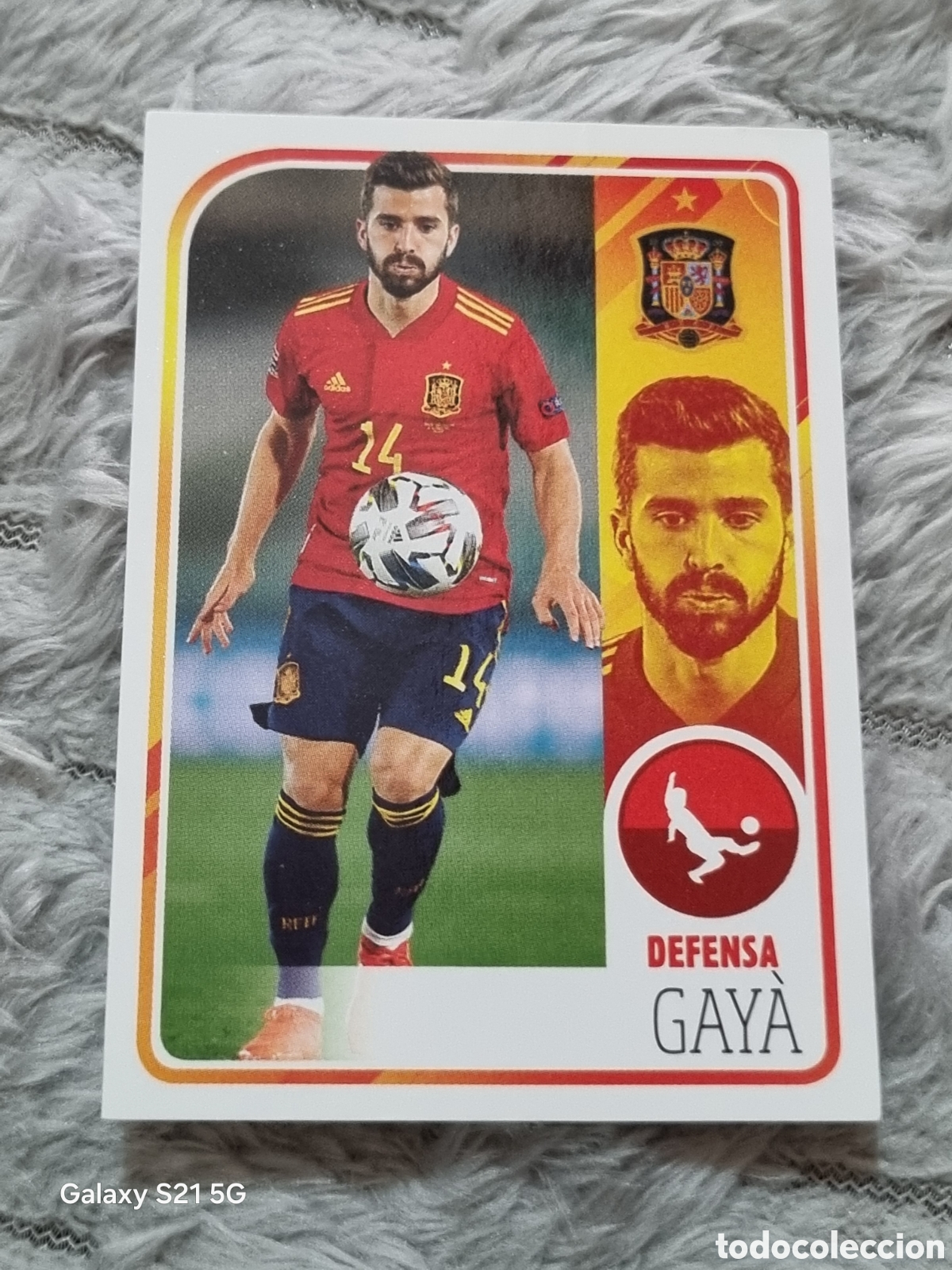 Collectionnisme Cartes &agrave; collectionner anciennes: 37 - GAYA , ESPA&Ntilde;A EL ALBUM DE LA SELECCI&Oacute;N CARREFOUR 2021