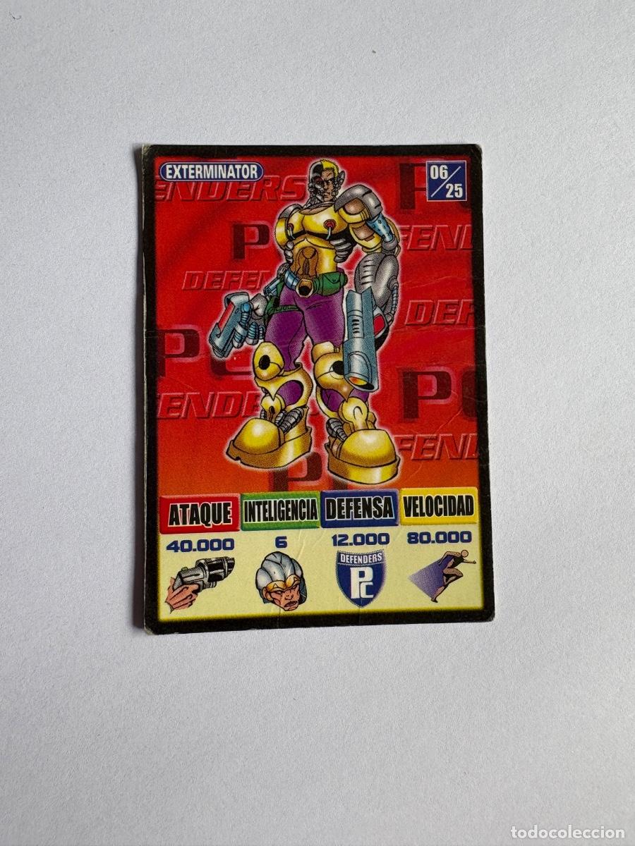 Collectionnisme Cartes &agrave; collectionner anciennes: 11.CROMO TARJETA BOLLY KAOS THE GAME N 6 /25 EXTERMINATOR BOLLYCAO
