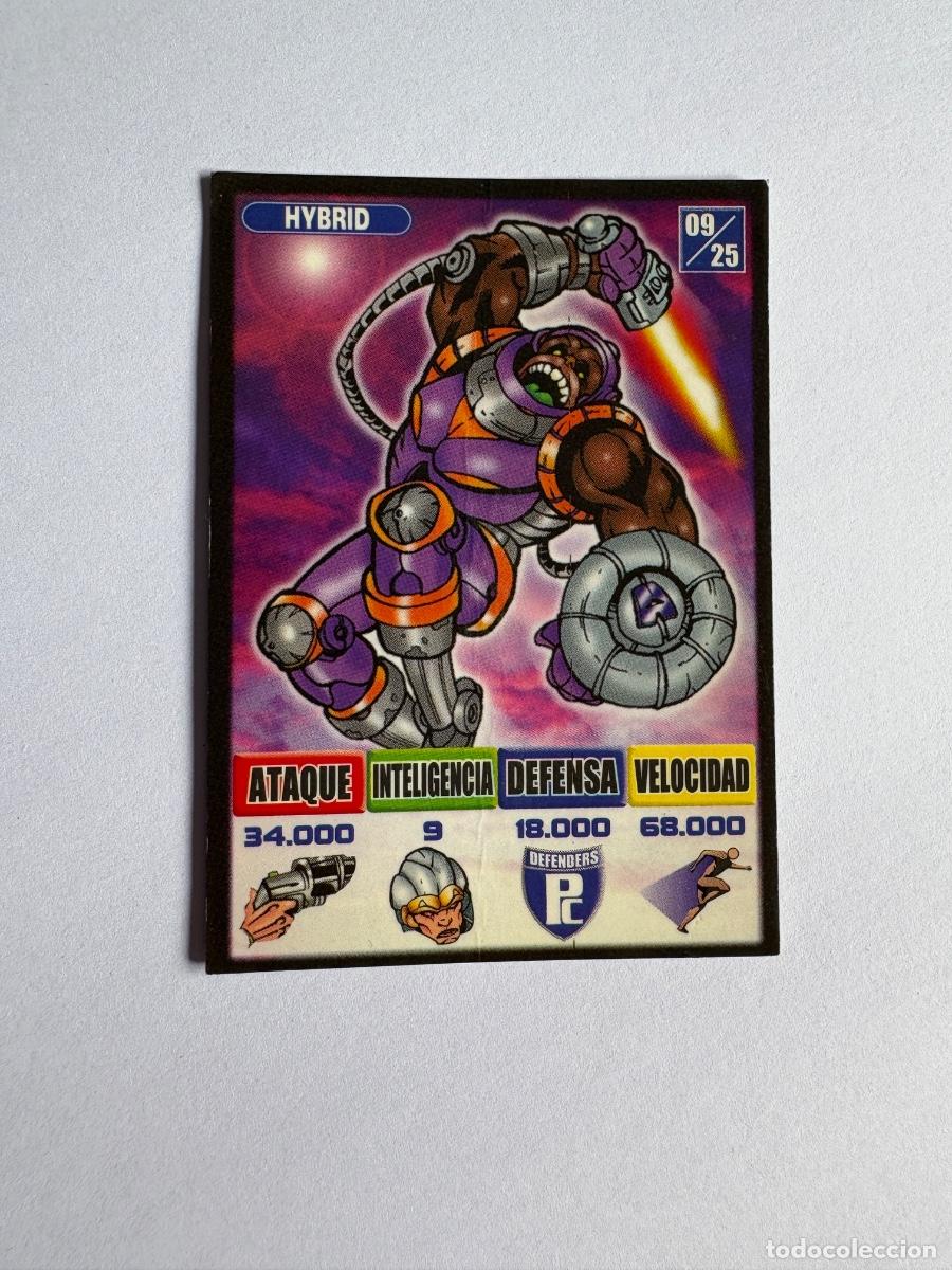 Coleccionismo Cromos antiguos: 11.CROMO TARJETA BOLLY KAOS THE GAME N 9 /25 HYBRID BOLLYCAO