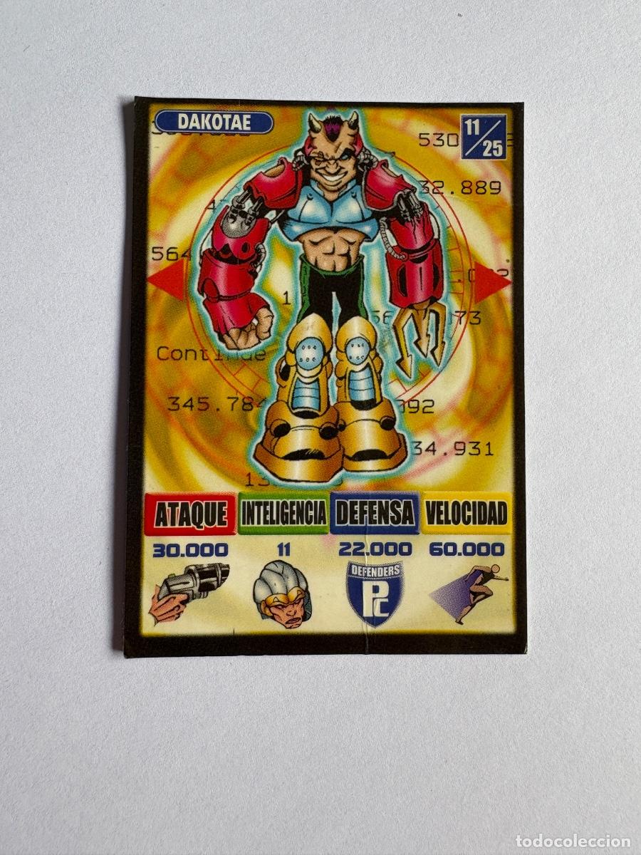 Coleccionismo Cromos antiguos: 11.CROMO TARJETA BOLLY KAOS THE GAME N 11 /25 DAKOTAE BOLLYCAO