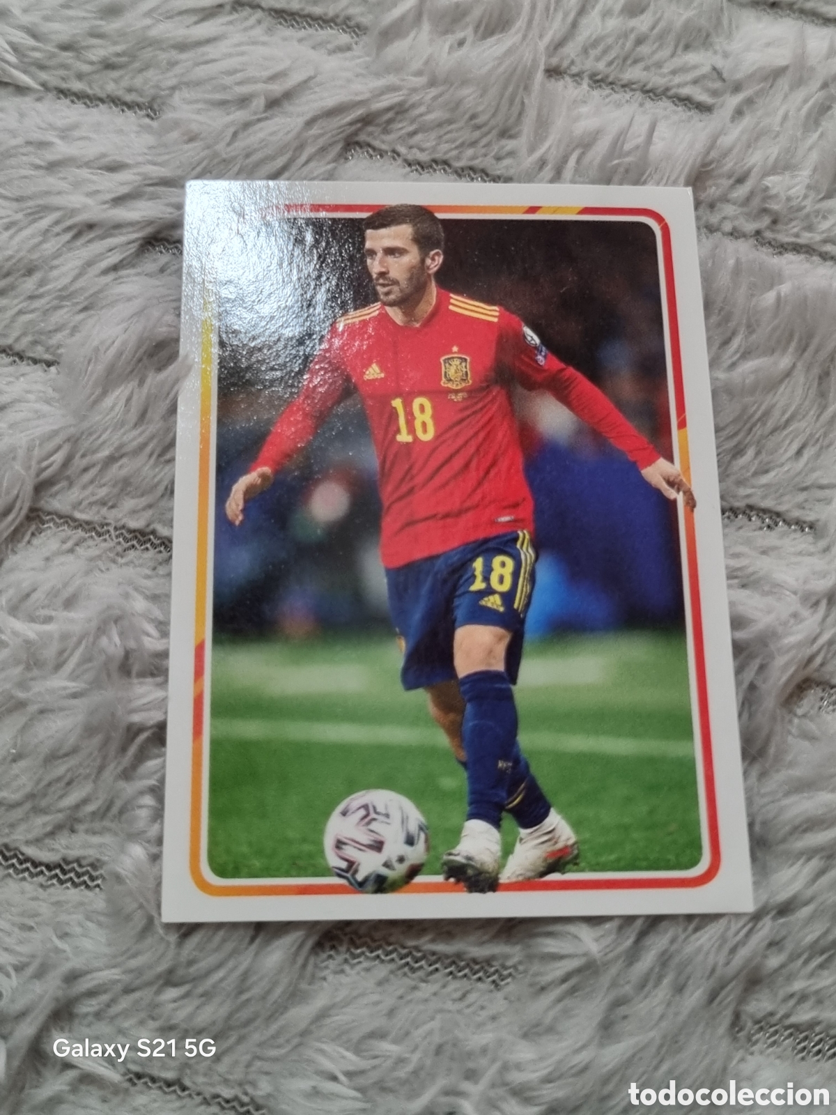 Coleccionismo Cromos antiguos: 36 - GAYA , ESPA&Ntilde;A EL ALBUM DE LA SELECCI&Oacute;N CARREFOUR 2021