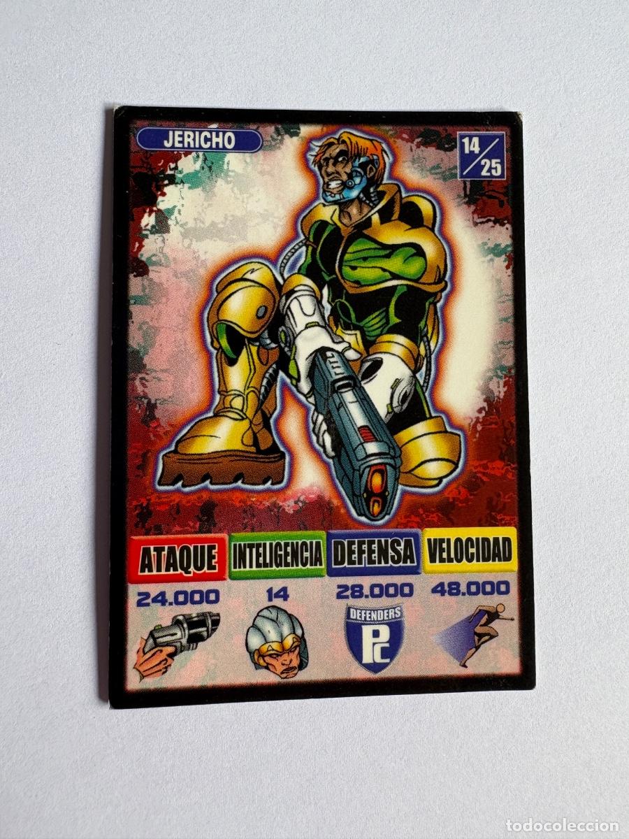 Coleccionismo Cromos antiguos: 11.CROMO TARJETA BOLLY KAOS THE GAME N 14 /25 JERICHO BOLLYCAO