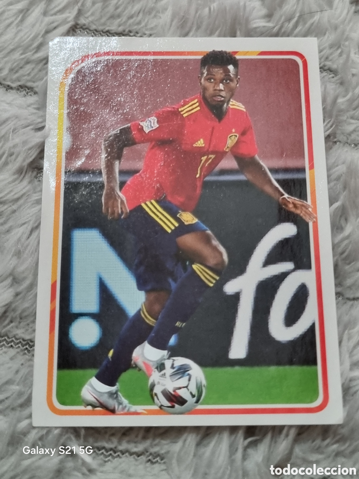 Colecionismo Cromos antigos: 60 - ANSU FATI , ESPA&Ntilde;A EL ALBUM DE LA SELECCI&Oacute;N CARREFOUR 2021