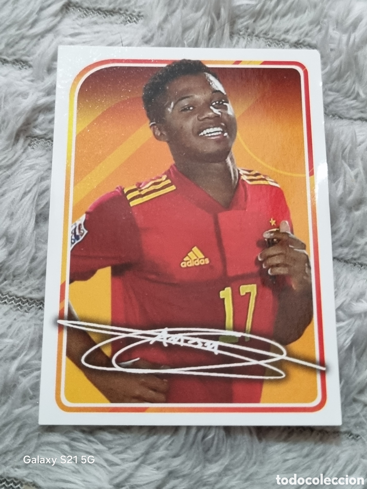 Colecionismo Cromos antigos: 62 - ANSU FATI , ESPA&Ntilde;A EL ALBUM DE LA SELECCI&Oacute;N CARREFOUR 2021