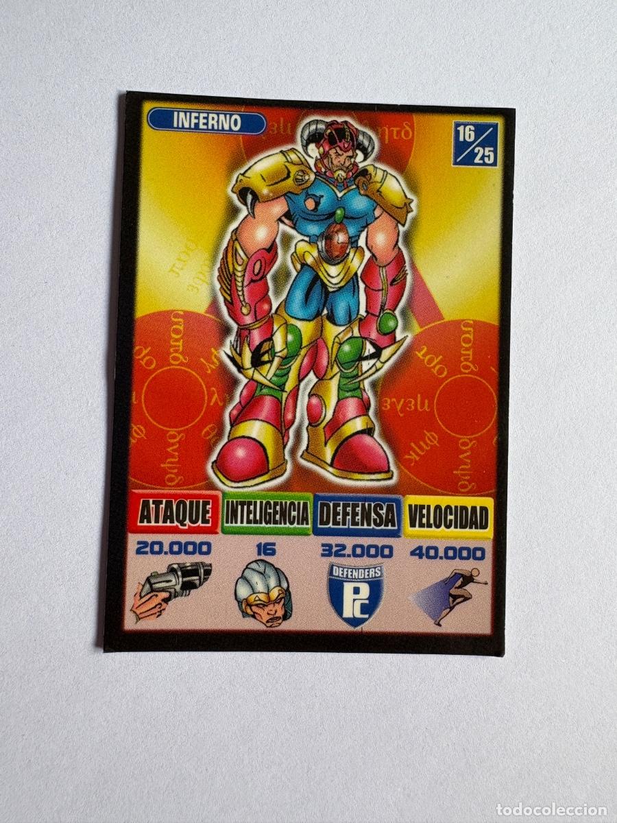 Coleccionismo Cromos antiguos: 11.CROMO TARJETA BOLLY KAOS THE GAME N 16 /25 INFERNO BOLLYCAO