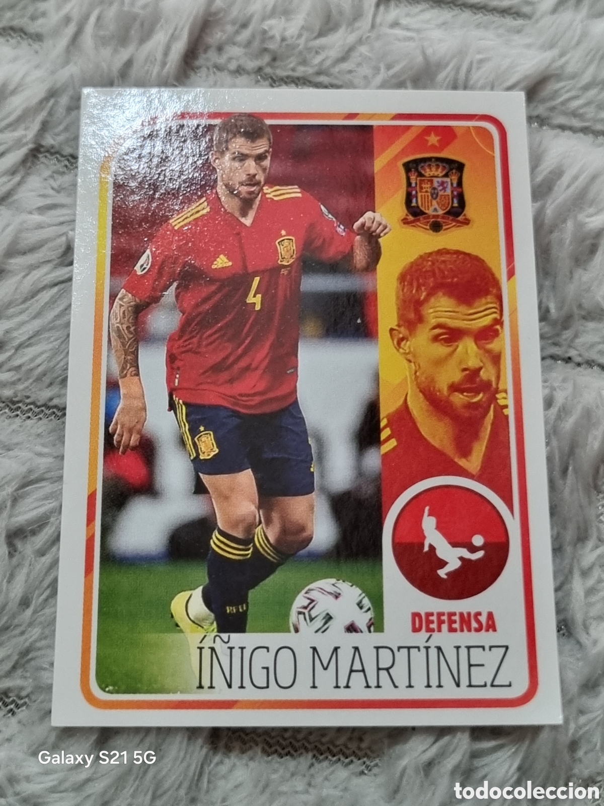Coleccionismo Cromos antiguos: 33 - I&Ntilde;IGO MART&Iacute;NEZ , ESPA&Ntilde;A EL ALBUM DE LA SELECCI&Oacute;N CARREFOUR 2021