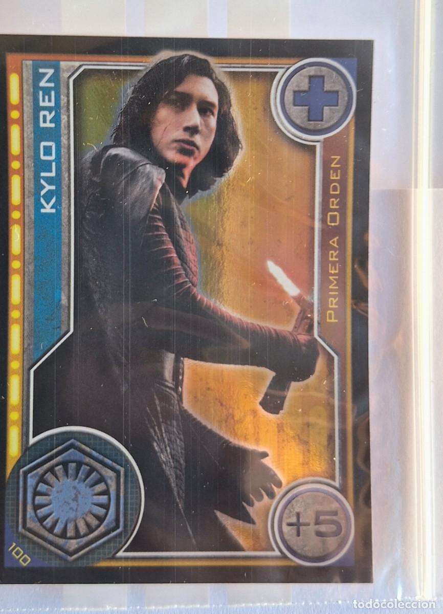 Coleccionismo Cromos antiguos: Cromo Star Wars Topps El Camino de los Jedi - Num. 100 Kylo Ren