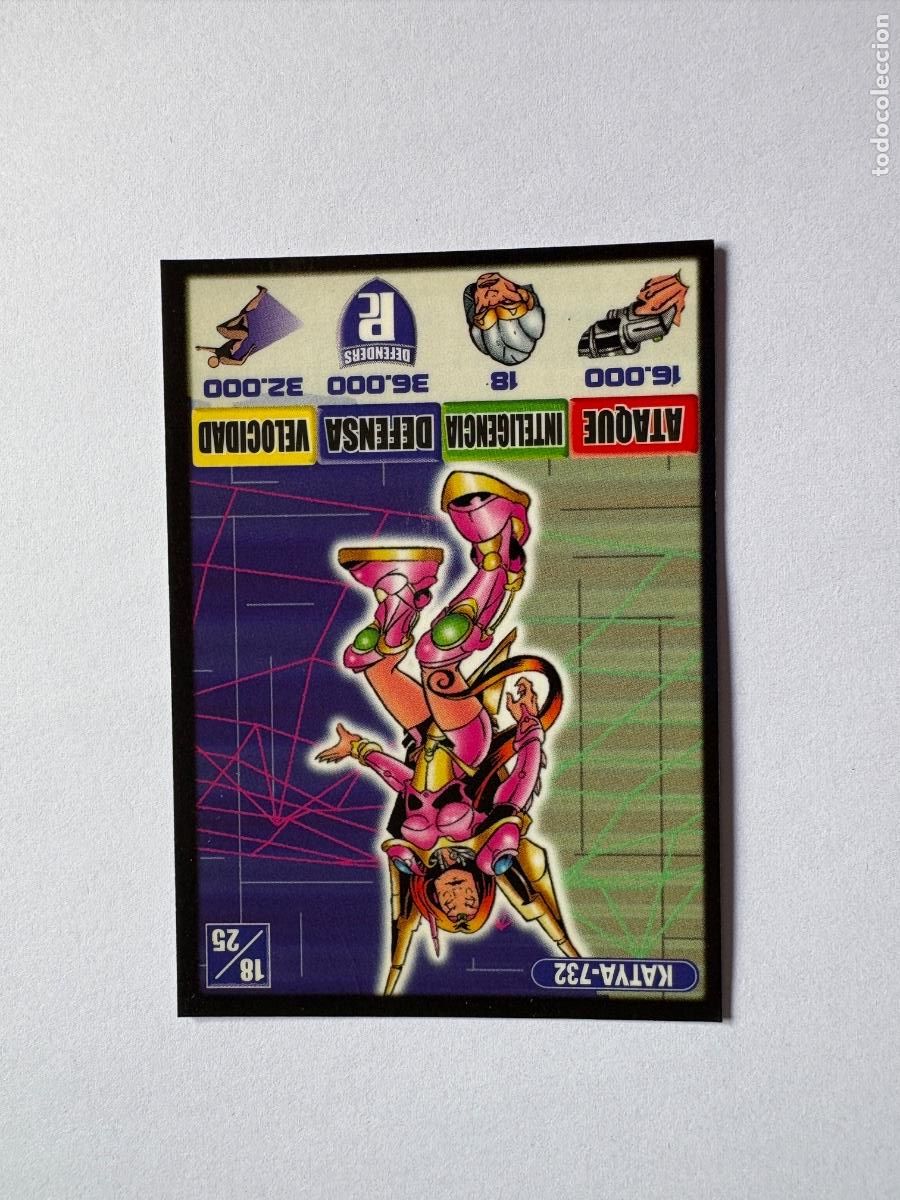 Coleccionismo Cromos antiguos: 11.CROMO TARJETA BOLLY KAOS THE GAME N 18 /25 KATYA-732 BOLLYCAO