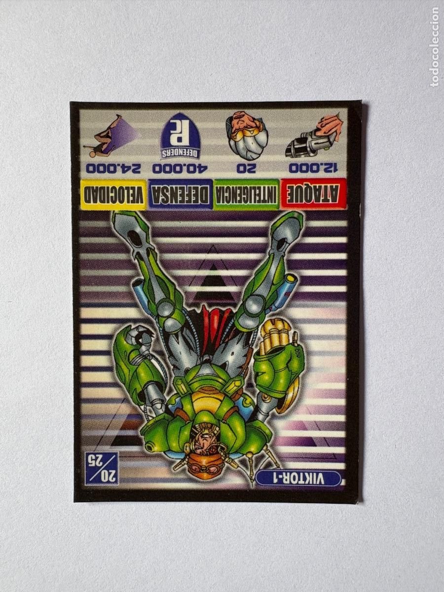 Coleccionismo Cromos antiguos: 11.CROMO TARJETA BOLLY KAOS THE GAME N 20 /25 VIKTOR-1 BOLLYCAO