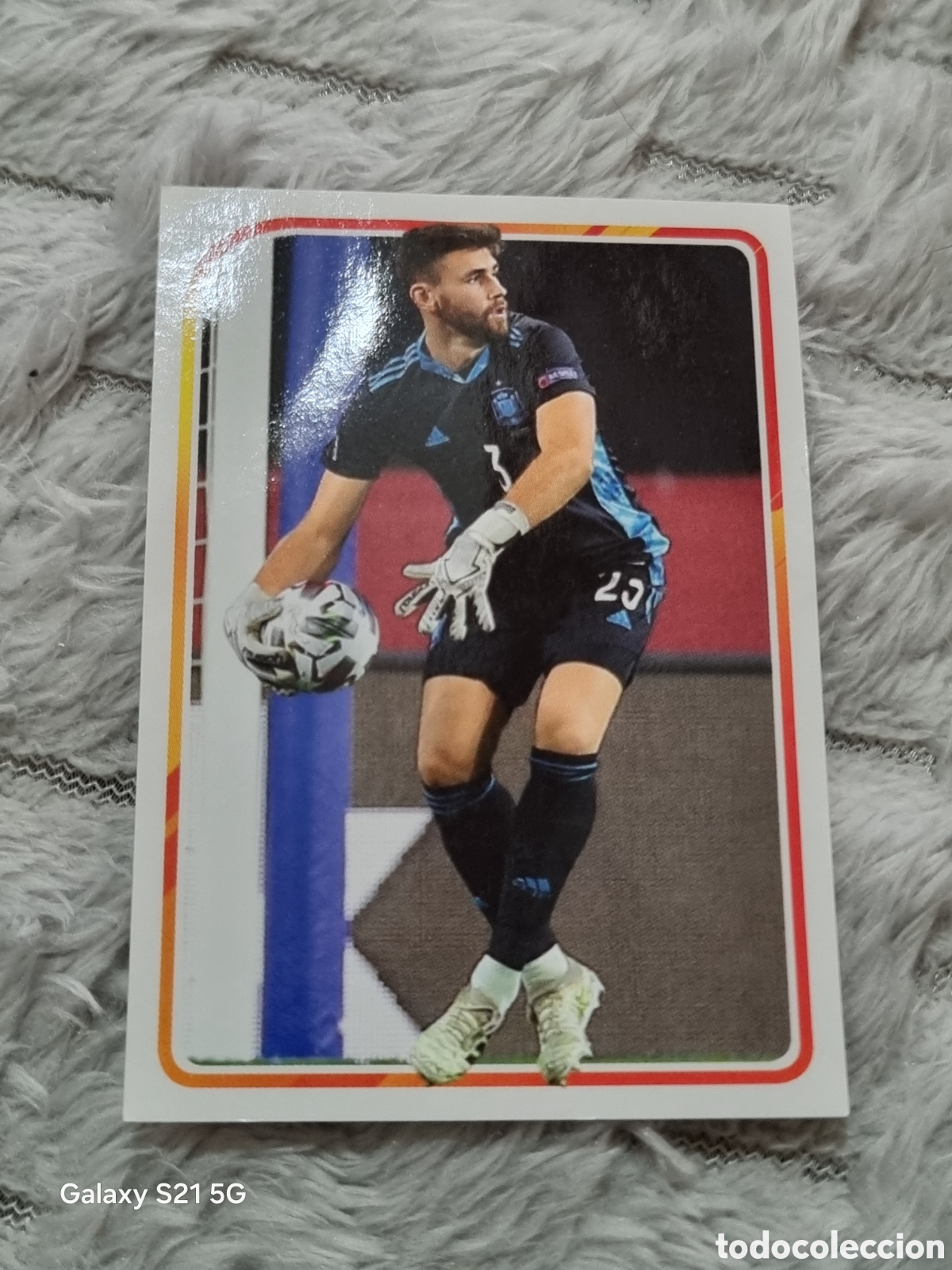 Coleccionismo Cromos antiguos: 17 - UNAI SIMON , ESPA&Ntilde;A EL ALBUM DE LA SELECCI&Oacute;N CARREFOUR 2021