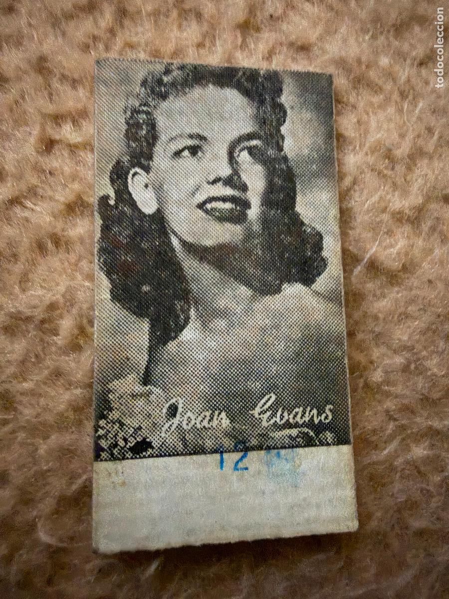 Coleccionismo cromos antiguos: Cromo b&aacute;scula Joan evans - Foto 1