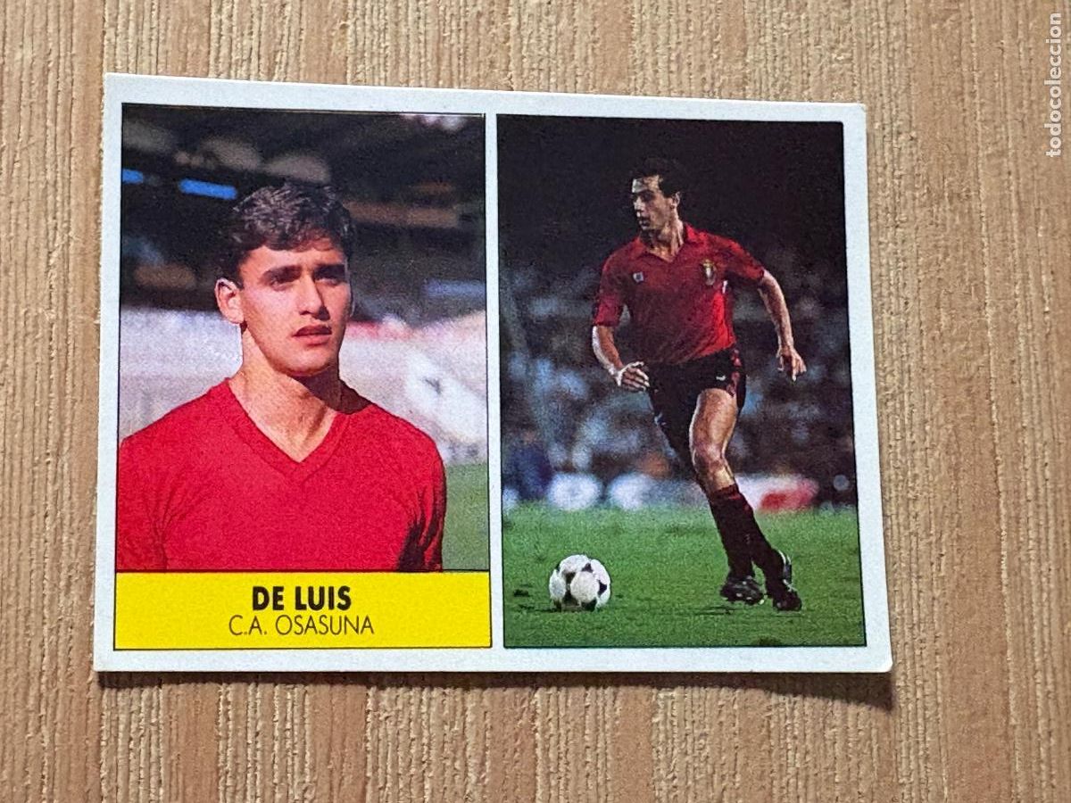Coleccionismo Cromos antiguos: 18. CROMO FESTIVAL 87 1987-88 87-88 SIN PEGAR DE LUIS OSASUNA
