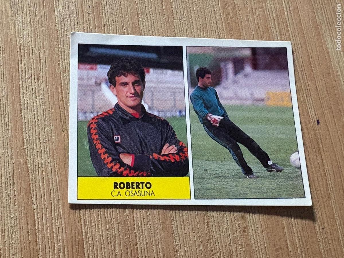Coleccionismo Cromos antiguos: 18. CROMO FESTIVAL 87 1987-88 87-88 SIN PEGAR ROBERTO OSASUNA