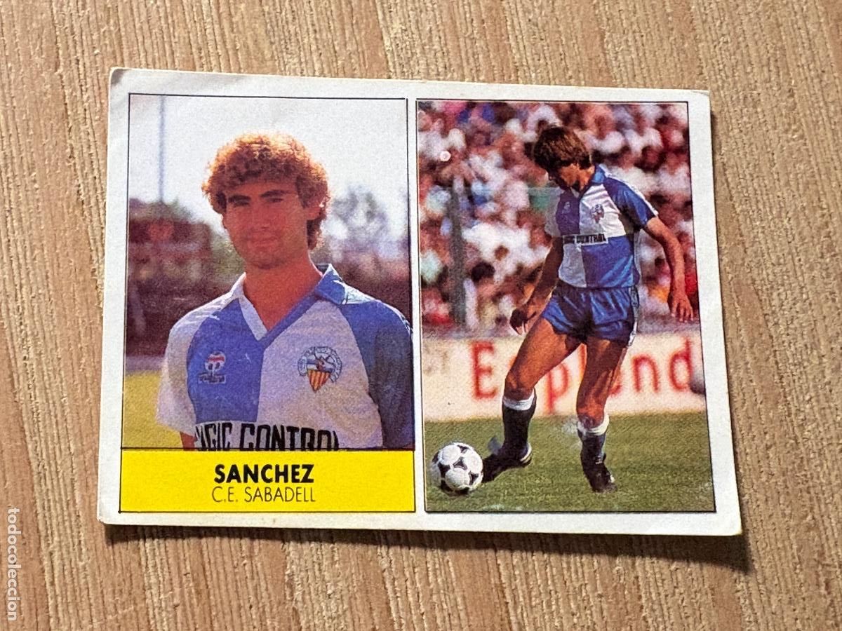 Coleccionismo Cromos antiguos: 18. CROMO FESTIVAL 87 1987-88 87-88 SIN PEGAR S&Aacute;NCHEZ SABADELL