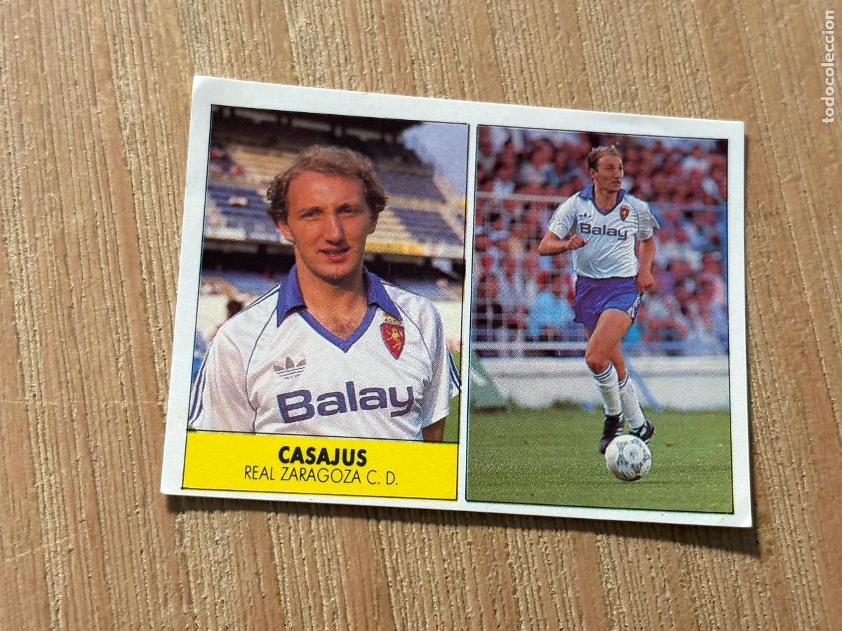 Coleccionismo Cromos antiguos: 18. CROMO FESTIVAL 87 1987-88 87-88 SIN PEGAR CASAJUS ZARAGOZA