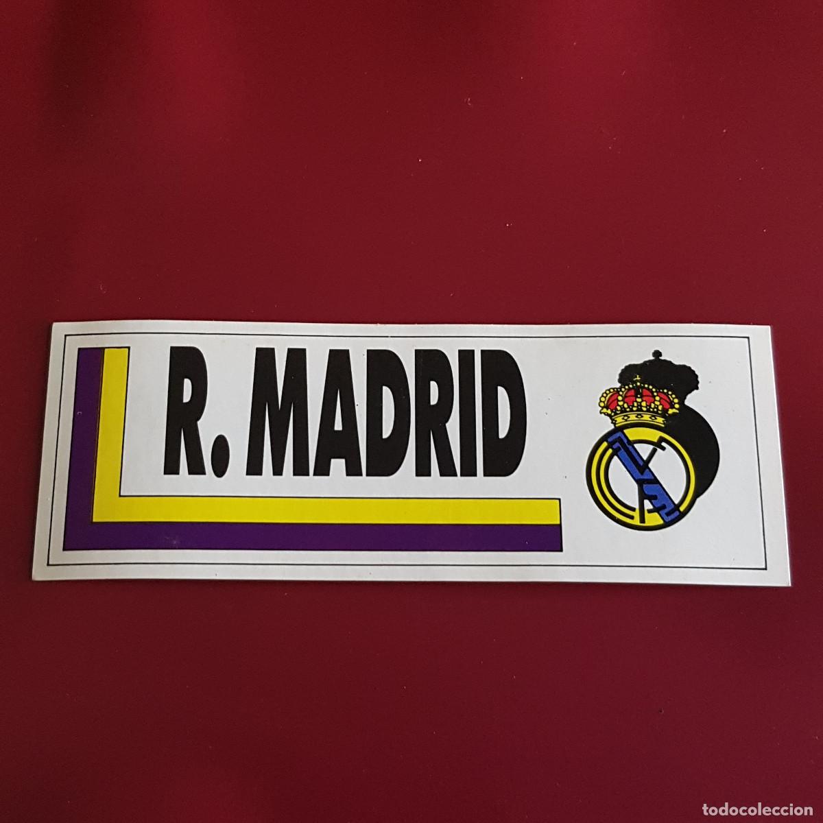 Coleccionismo Cromos antiguos: COMICROMO - AUTOADHESIVAS -1991 - 91 - R MADRID 78 - NUNCA PEGADO