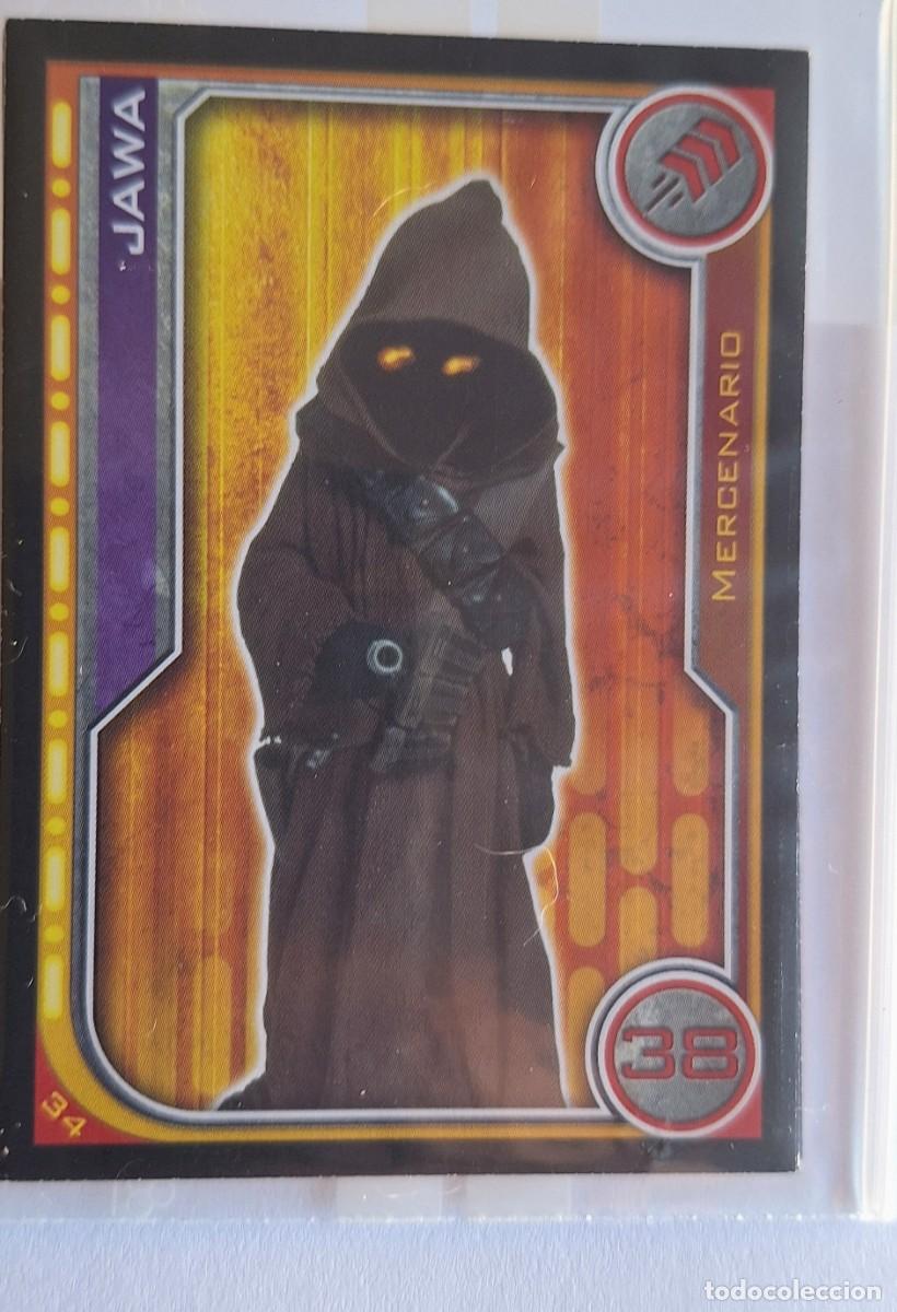 Collectionnisme Cartes &agrave; collectionner anciennes: Cromo Star Wars Topps El Camino de los Jedi - Num. 34 Jawa