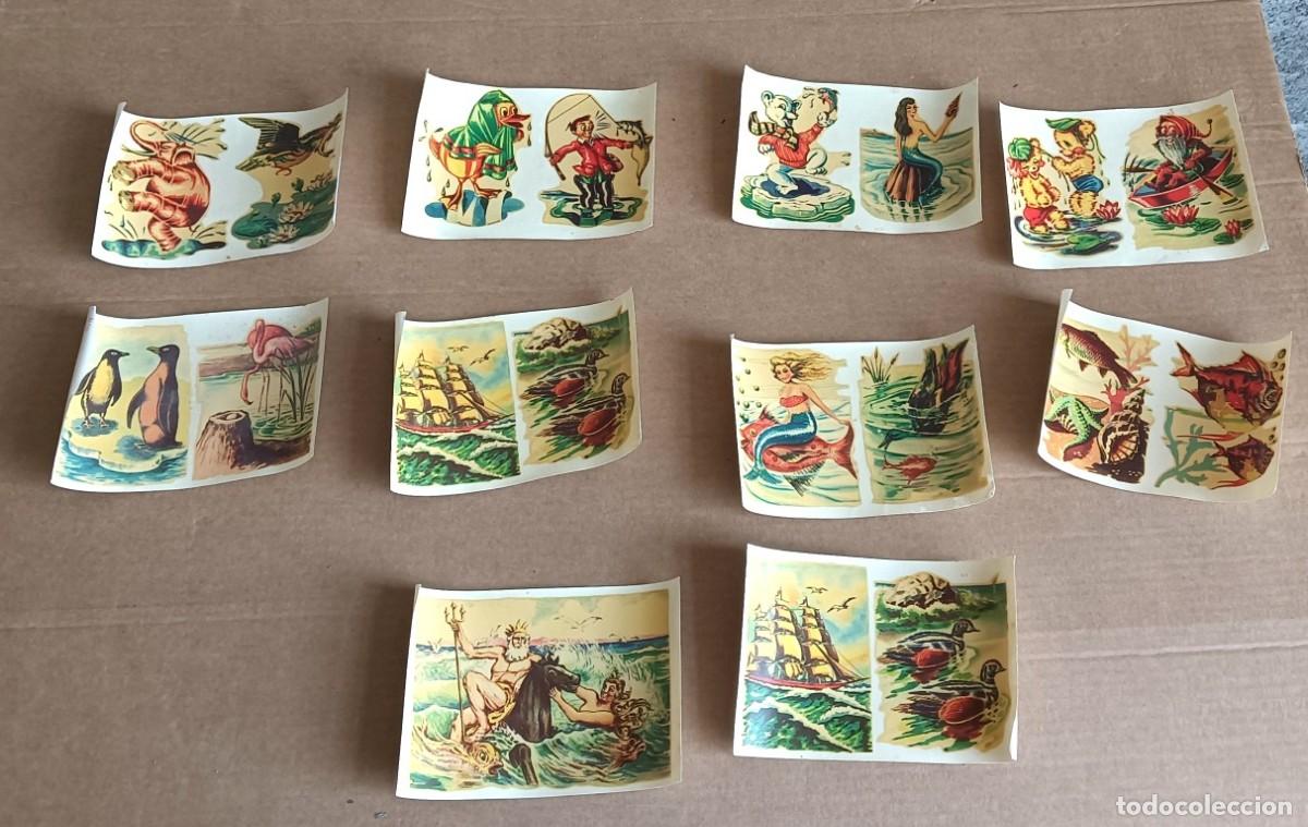 Coleccionismo cromos antiguos: 10 calcoman&iacute;as antiguas CHAVELI - Foto 1