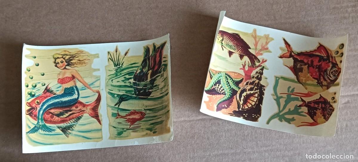 Coleccionismo cromos antiguos: 10 calcoman&iacute;as antiguas CHAVELI - Foto 3