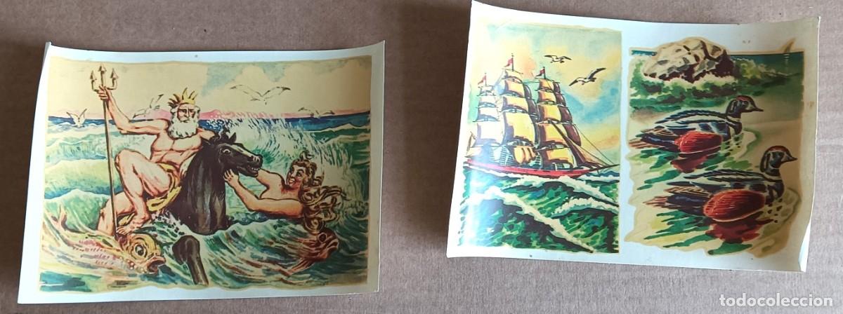 Coleccionismo cromos antiguos: 10 calcoman&iacute;as antiguas CHAVELI - Foto 6