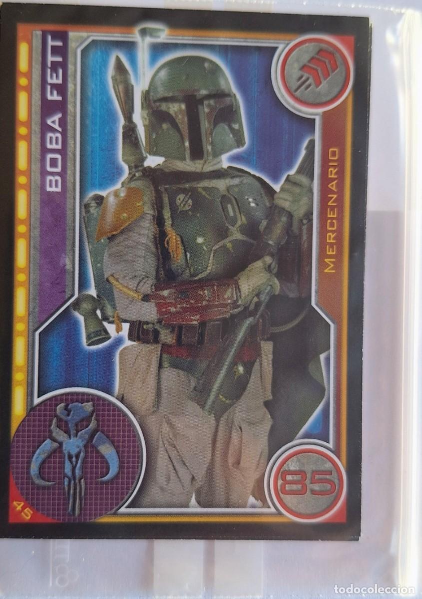 Colecionismo Cromos antigos: Cromo Star Wars Topps El Camino de los Jedi - Num. 45 Boba Fett