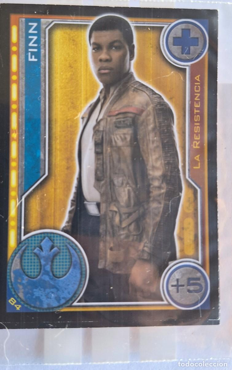 Collezionismo Figurine antiche: Cromo Star Wars Topps El Camino de los Jedi - Num. 84 Finn