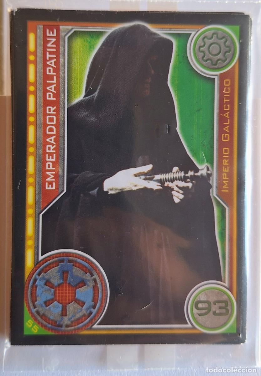 Collezionismo Figurine antiche: Cromo Star Wars Topps El Camino de los Jedi - Num. 55 Emperador Palpatine