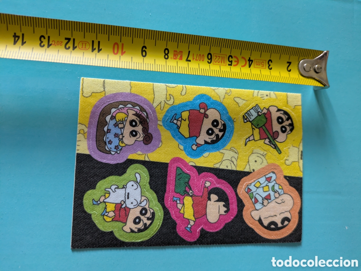 Coleccionismo cromos antiguos: Shin Chan parches 90s - Foto 3