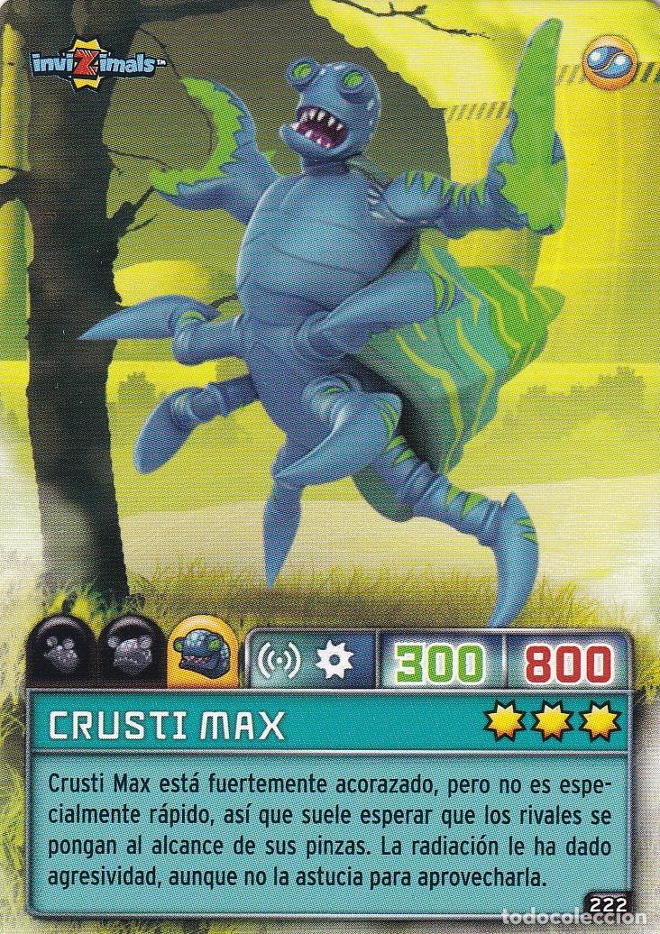 Collezionismo Figurine antiche: Invizimals Criaturas Secretas 2023 222 Crusti Max