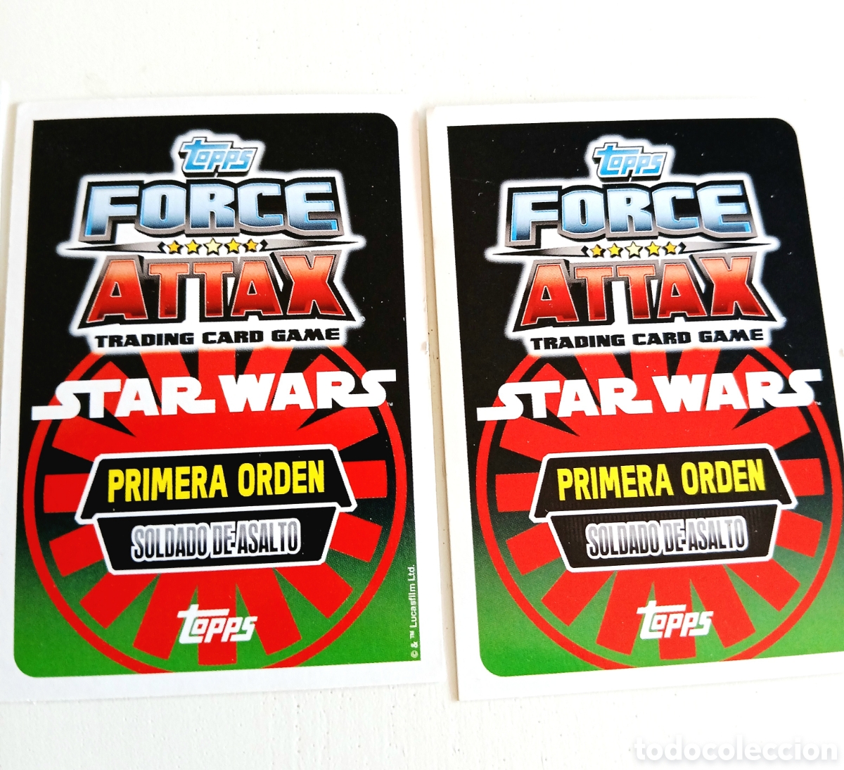 Coleccionismo cromos antiguos: Cartas Star wars Force Attax - Foto 1