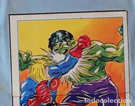 Collectable Antique Stickers: SUPER HEROES FHER SUPERHEROES CROMO 76 HULK