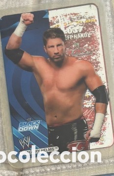 Coleccionismo cromos antiguos: Lamincard WWE SMACKDOWN RAW 2007 gregory helms - Foto 1