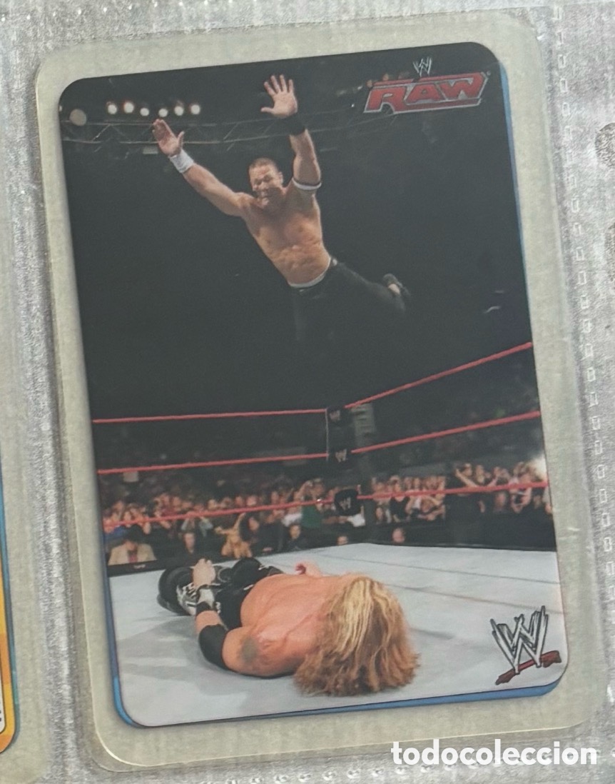 Coleccionismo Cromos antiguos: Lamincard WWE SMACKDOWN RAW 2007 2