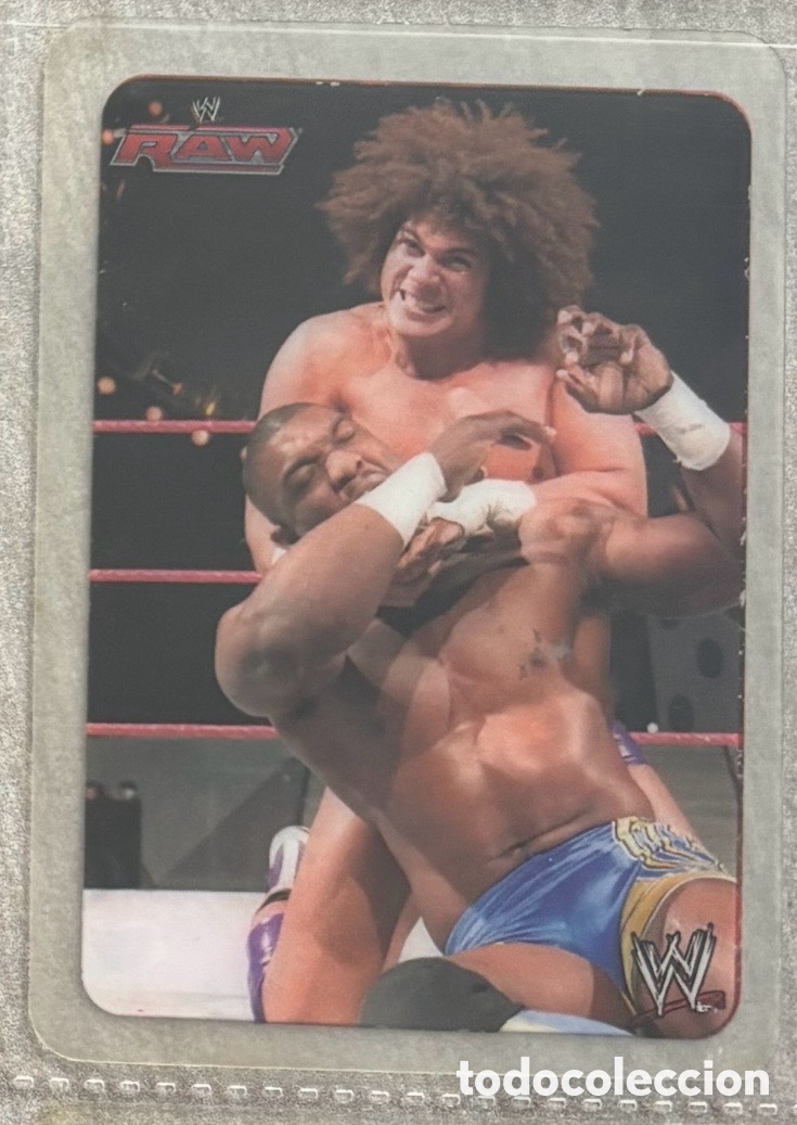 Coleccionismo Cromos antiguos: Lamincard WWE SMACKDOWN RAW 2007 5