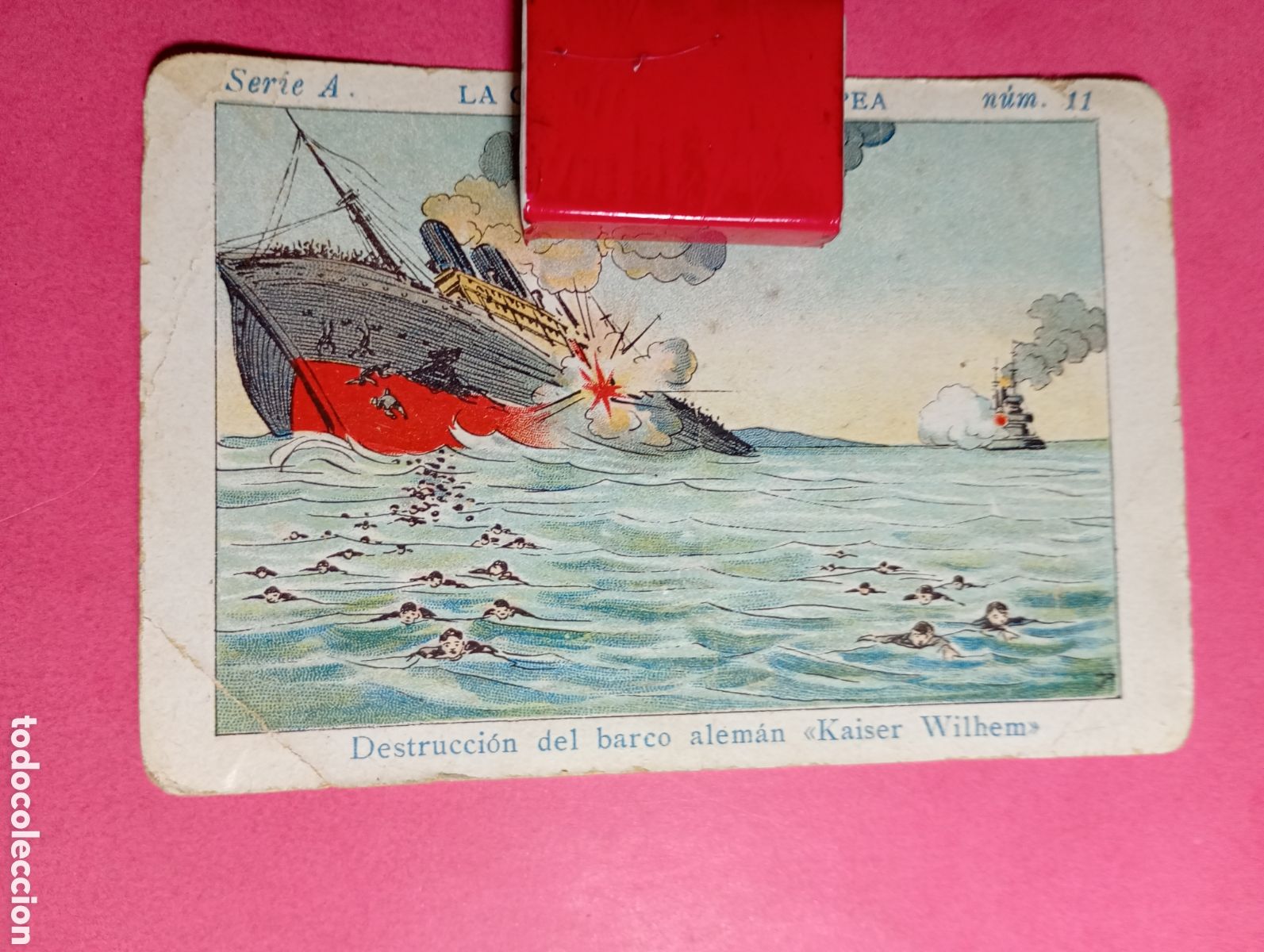 Coleccionismo Cromos antiguos: chocolates jaime boix la conflagraci&oacute;n europea 3 cromos serie A n&ordm;s. 11, 12 y 16