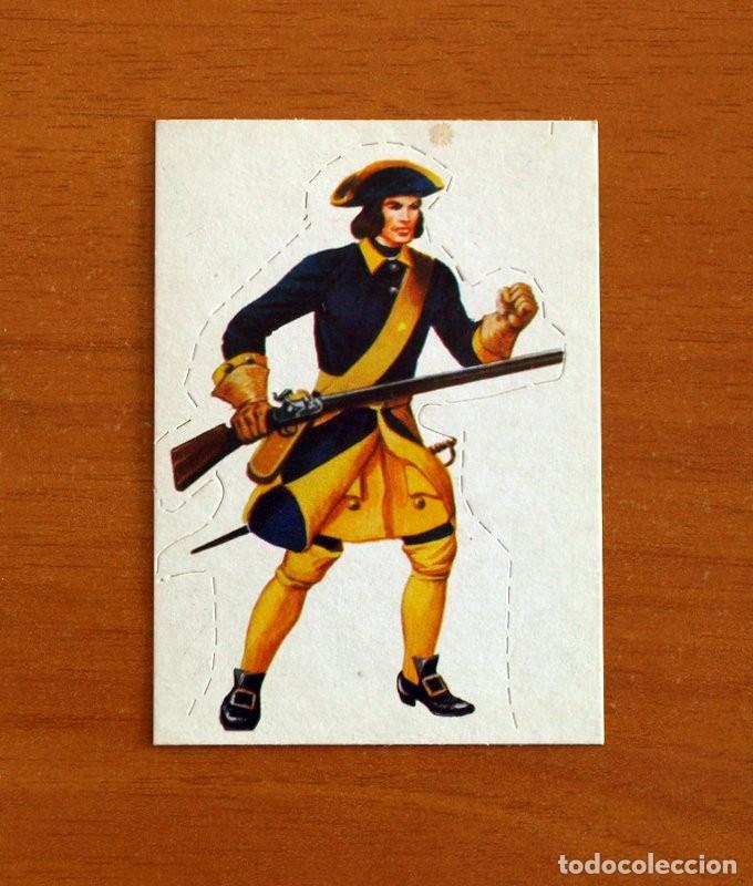 Coleccionismo Cromos antiguos: Soldados de todos los tiempos - N&ordm; 99 Suecia, Mosquetero - Editorial Maga 1981 - Nunca pegado