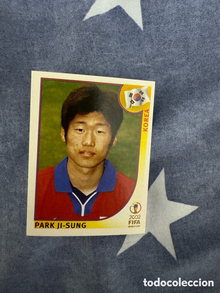 Coleccionismo Cromos antiguos: Park Ji Sung n&deg;251 - Panini - Korea y Jap&oacute;n 2002